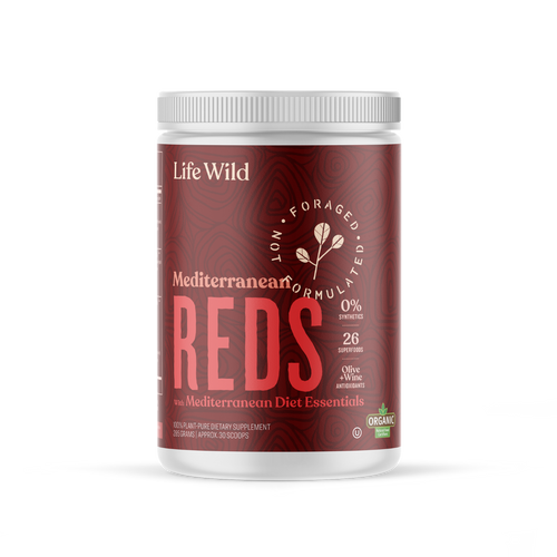 Mediterranean Reds-Juice Organic Superfood Powder Life Wild